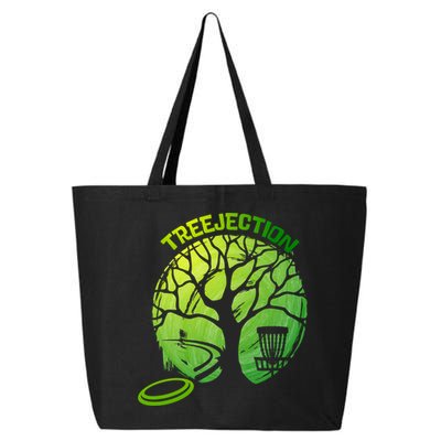 Funny Disc Golf Graphic Tree Gift 25L Jumbo Tote
