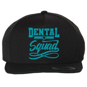 Funny Dentist Gift Tooth For Dental Assistant Dental Squad Gift Wool Snapback Cap