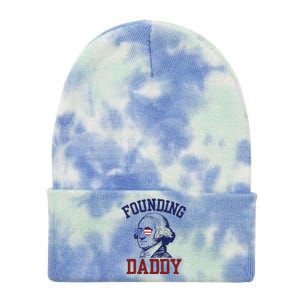 Founding Daddy George Washington Tie Dye 12in Knit Beanie