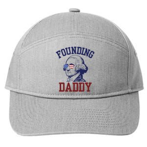 Founding Daddy George Washington 7-Panel Snapback Hat