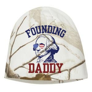 Founding Daddy George Washington Kati - Camo Knit Beanie