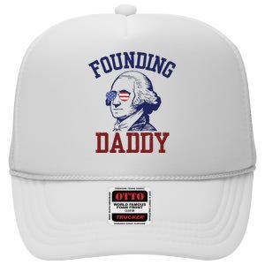 Founding Daddy George Washington High Crown Mesh Back Trucker Hat