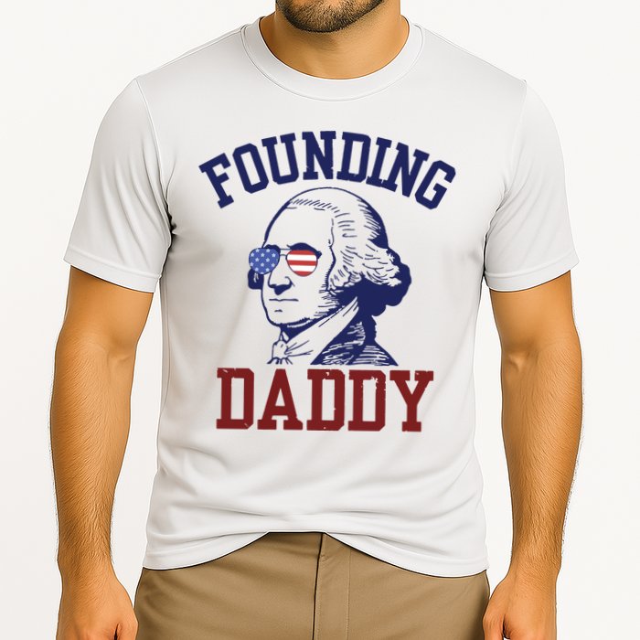 Founding Daddy George Washington Cooling Performance Crew T-Shirt