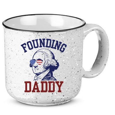 Founding Daddy George Washington 15oz Campfire Ceramic Mug