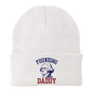 Founding Daddy George Washington Knit Cap Winter Beanie