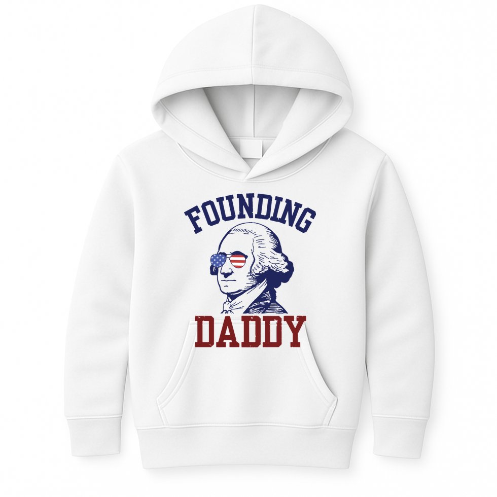 Founding Daddy George Washington Kids Hoodie