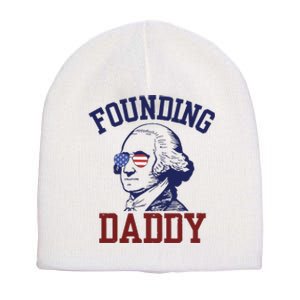 Founding Daddy George Washington Short Acrylic Beanie