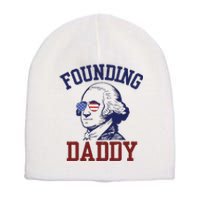 Founding Daddy George Washington Short Acrylic Beanie