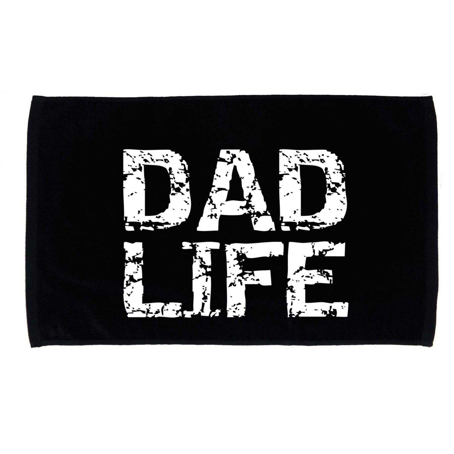FatherS Day Gift For New Dads From Distressed Dad Life Gift Microfiber Hand Towel