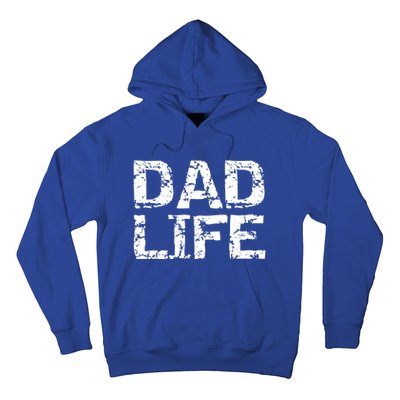 FatherS Day Gift For New Dads From Distressed Dad Life Gift Hoodie