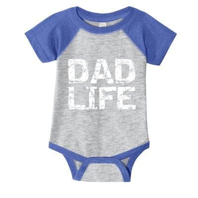 FatherS Day Gift For New Dads From Distressed Dad Life Gift Infant Baby Jersey Bodysuit