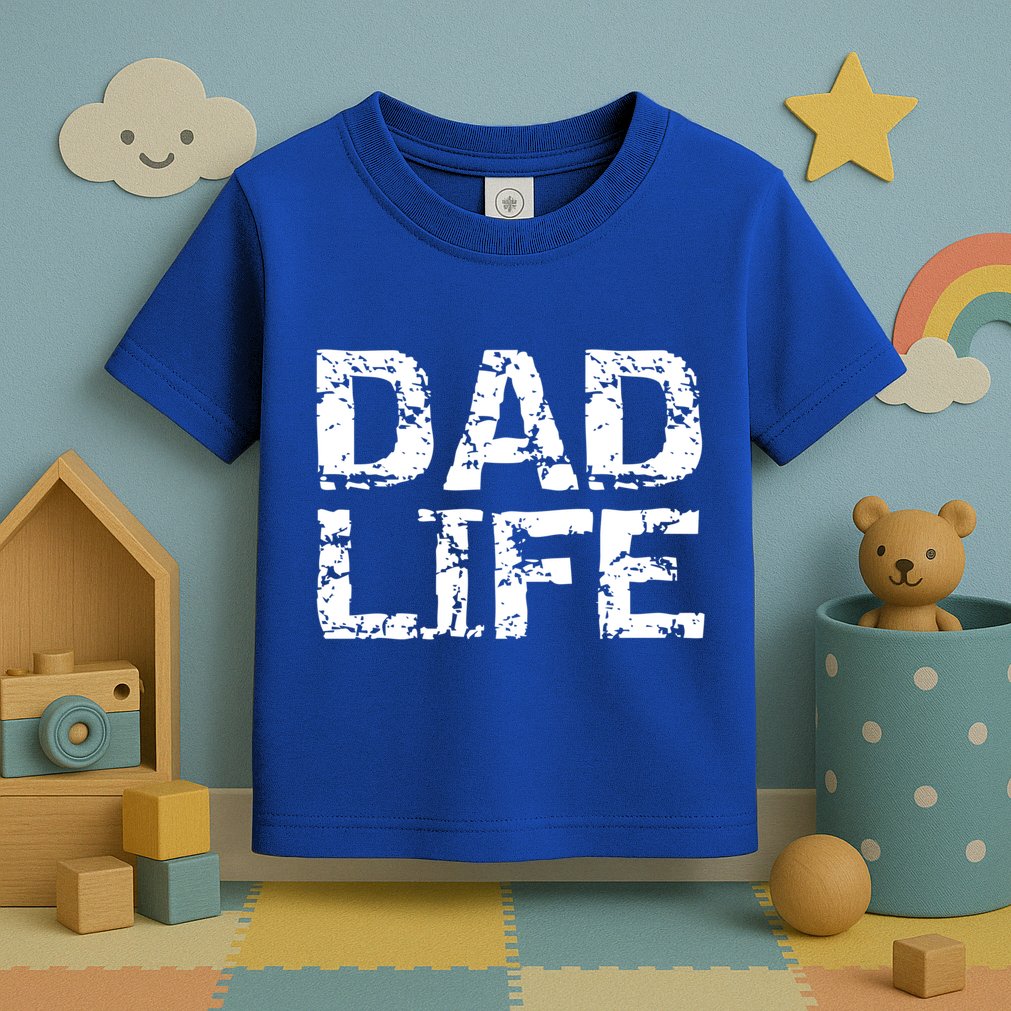 FatherS Day Gift For New Dads From Distressed Dad Life Gift Toddler T-Shirt