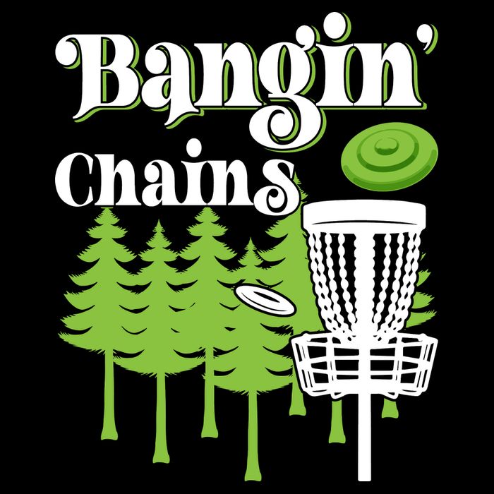 Funny Disc Golf Player Saying I Bangin' Chains Impact Tech Backpack