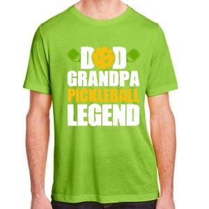 Fathers Day Grandpa Pickleball Dad Grandpa Pickleball Legend Meaningful Gift Adult ChromaSoft Performance T-Shirt