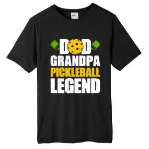 Fathers Day Grandpa Pickleball Dad Grandpa Pickleball Legend Meaningful Gift Tall Fusion ChromaSoft Performance T-Shirt