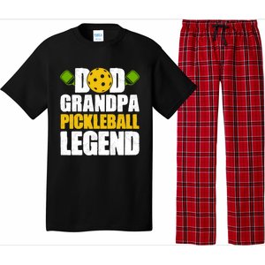 Fathers Day Grandpa Pickleball Dad Grandpa Pickleball Legend Meaningful Gift Pajama Set