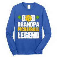 Fathers Day Grandpa Pickleball Dad Grandpa Pickleball Legend Meaningful Gift Long Sleeve Shirt