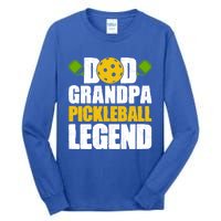 Fathers Day Grandpa Pickleball Dad Grandpa Pickleball Legend Meaningful Gift Tall Long Sleeve T-Shirt