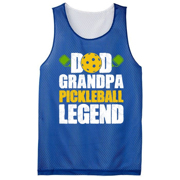 Fathers Day Grandpa Pickleball Dad Grandpa Pickleball Legend Meaningful Gift Mesh Reversible Basketball Jersey Tank