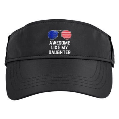 Fathers Day Gift Funny Dads Awesome Like My Daughter Adult Drive Performance Visor