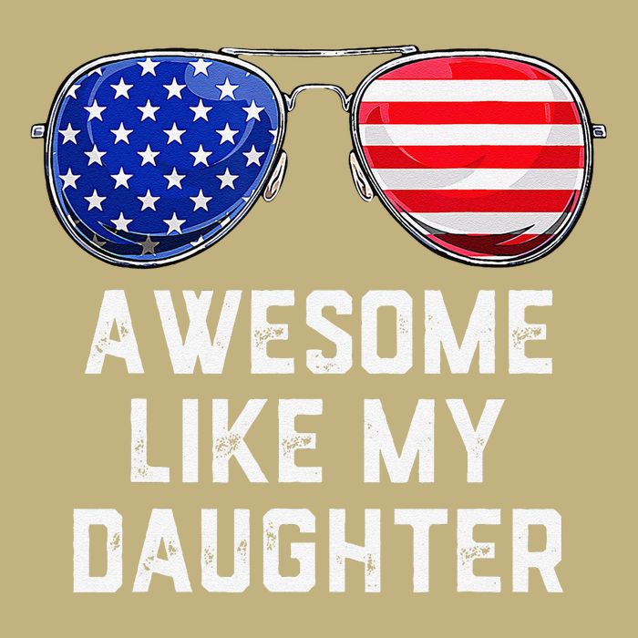 Fathers Day Gift Funny Dads Awesome Like My Daughter T-Shirt