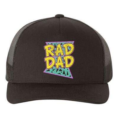 Fathers Day Gift For Daddy Rad Dad Yupoong Adult 5-Panel Trucker Hat