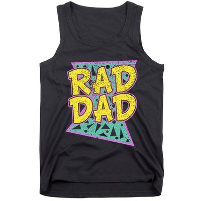 Fathers Day Gift For Daddy Rad Dad Tank Top