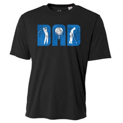 Fathers Day Gifts From Daughter Golf For Golfers Dad Golf Cooling Performance Crew T-Shirt