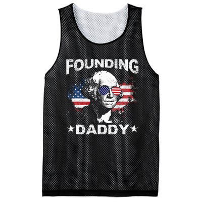 Founding Daddy George Washington Mesh Reversible Basketball Jersey Tank