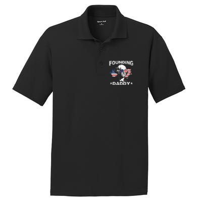 Founding Daddy George Washington PosiCharge RacerMesh Polo