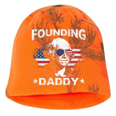 Founding Daddy George Washington Kati - Camo Knit Beanie