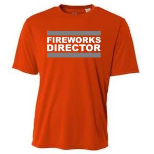 Fireworks Director Gift Cooling Performance Crew T-Shirt