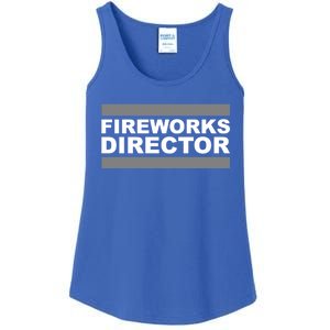 Fireworks Director Gift Ladies Essential Tank