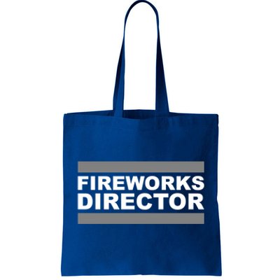 Fireworks Director Gift Tote Bag