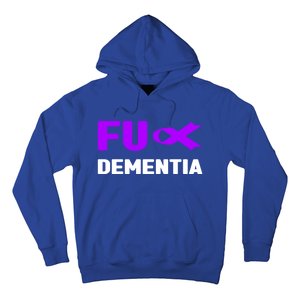 Fuck Detia Great Gift Funny Gift Fuck Alzheimer's Detia Awareness Gift Hoodie