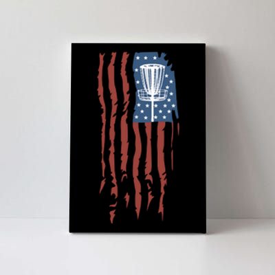 Funny Disc Golf American Flag Disc Frisbee Golf Canvas