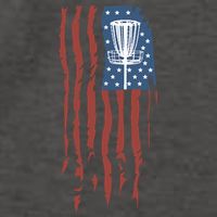 Funny Disc Golf American Flag Disc Frisbee Golf Vector Backpack