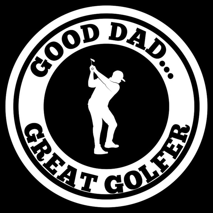 Father's Day Good Dad Great Golfer Gift For Dad Zip Tote Bag