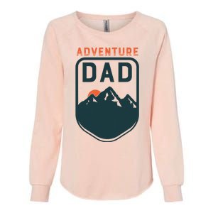 Fathers Day Gift For Dad Adventure Dad Womens California Wash Sweatshirt