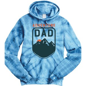 Fathers Day Gift For Dad Adventure Dad Tie Dye Hoodie