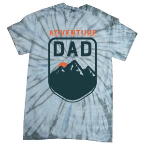 Fathers Day Gift For Dad Adventure Dad Tie-Dye T-Shirt