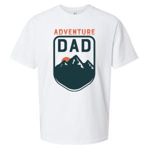 Fathers Day Gift For Dad Adventure Dad Sueded Cloud Jersey T-Shirt