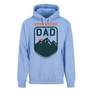 Fathers Day Gift For Dad Adventure Dad Unisex Surf Hoodie