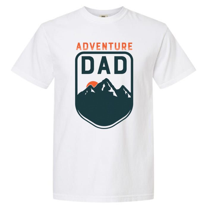 Fathers Day Gift For Dad Adventure Dad Garment-Dyed Heavyweight T-Shirt