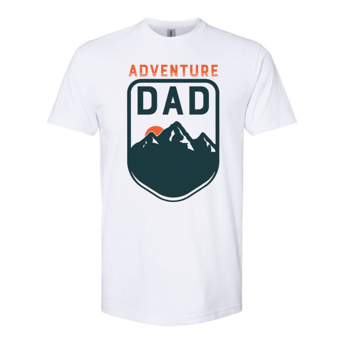 Fathers Day Gift For Dad Adventure Dad Softstyle CVC T-Shirt