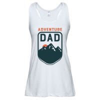 Fathers Day Gift For Dad Adventure Dad Ladies Essential Flowy Tank