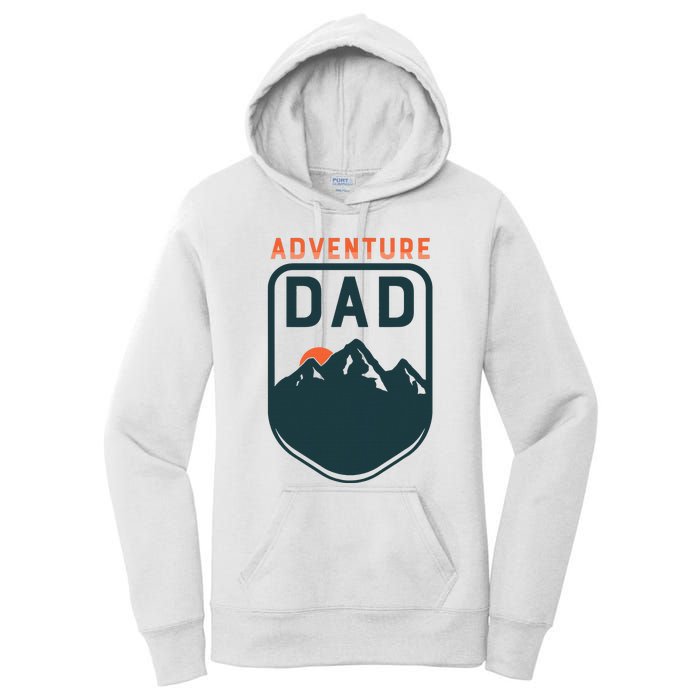 Fathers Day Gift For Dad Adventure Dad Women's Pullover Hoodie