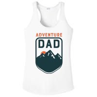 Fathers Day Gift For Dad Adventure Dad Ladies PosiCharge Competitor Racerback Tank