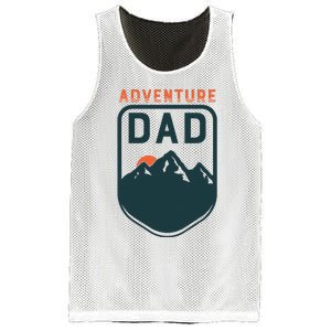 Fathers Day Gift For Dad Adventure Dad Mesh Reversible Basketball Jersey Tank