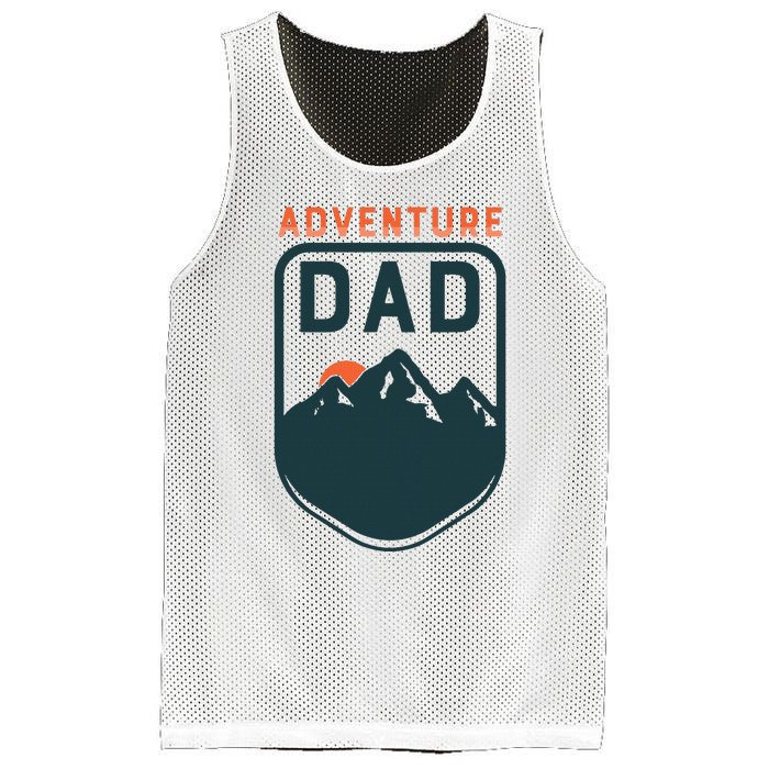 Fathers Day Gift For Dad Adventure Dad Mesh Reversible Basketball Jersey Tank